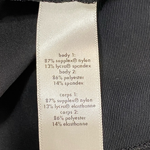 Lucy Athletic Power Shorts Wide Drawstring Waistband Two Layers Black Size XL - Picture 9 of 9